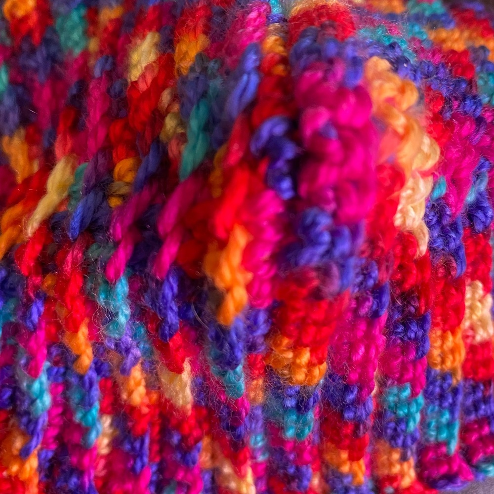 Hand-Knitted Face Mask - Picture 8 of 11